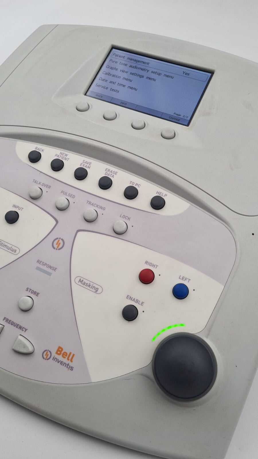 Inventis BELL BASIC Screening Audiometer TDH-39 REF 10143 **AS-IS**