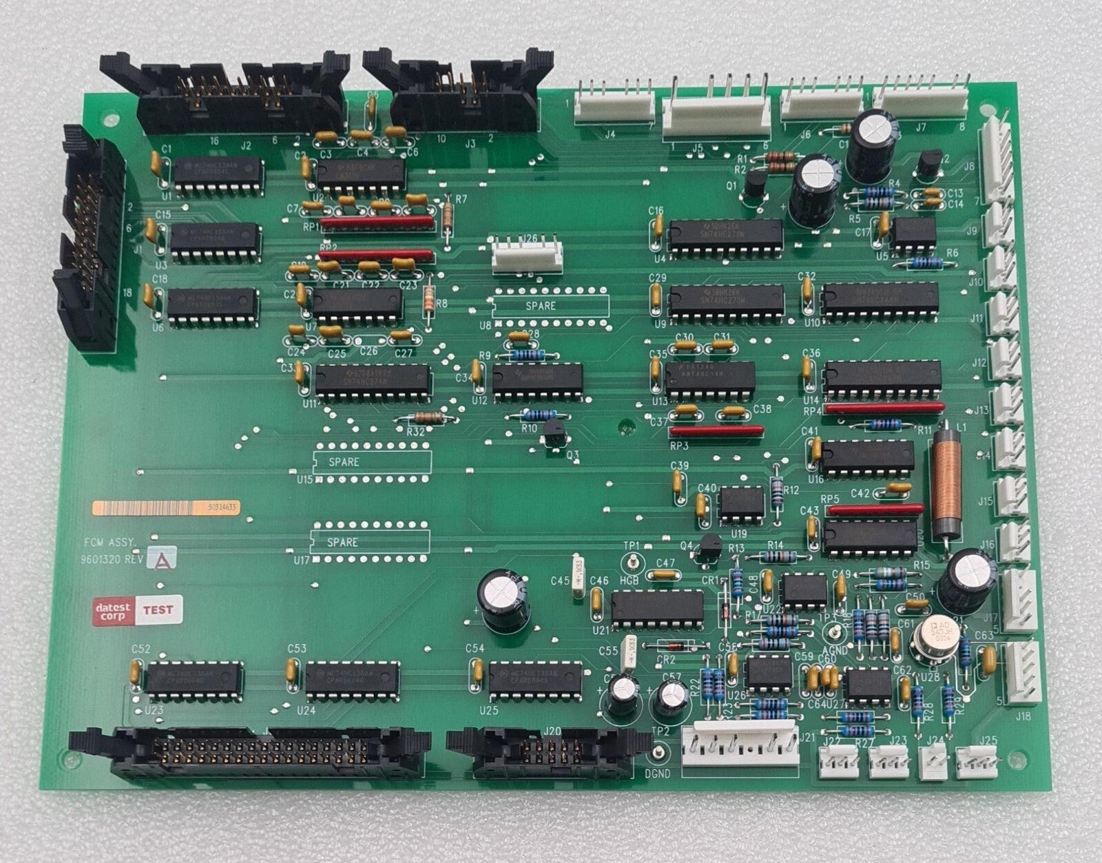 ABBOTT CELL-DYN SYSTEM FCM ASSY 9601320 REV A Flow Control Module Board