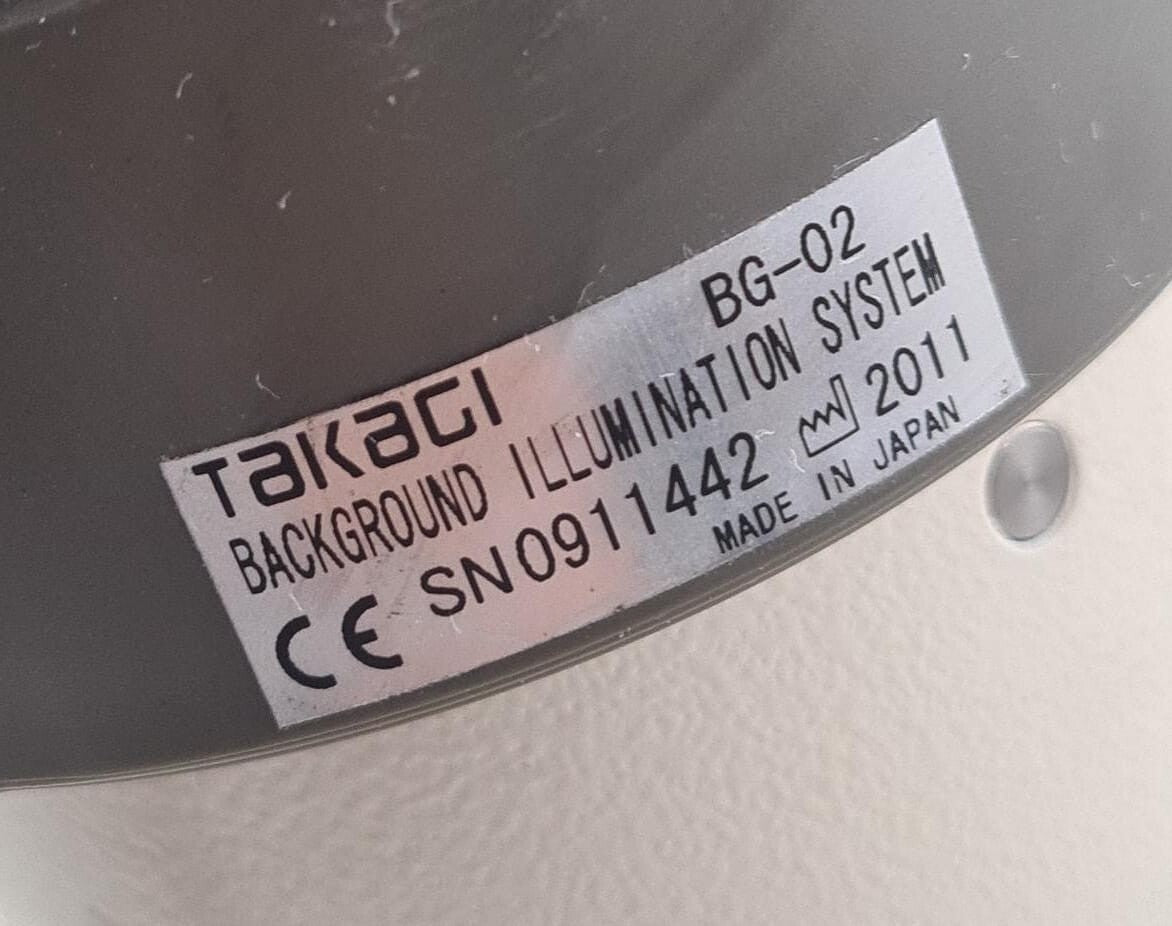 TAKAGI SEIKO SLITLAMP MICROSCOPE SM-70N W/ Power Supply S07-35 **AS-IS**