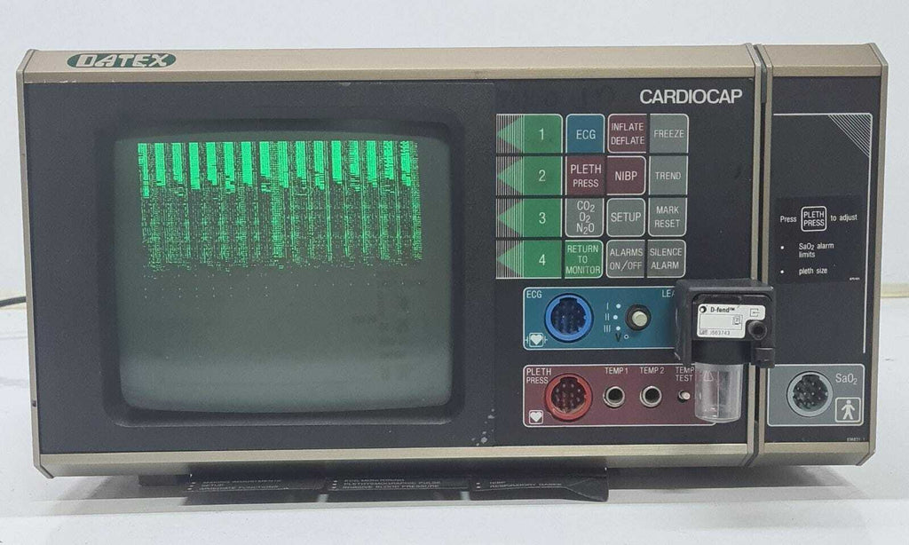Datex Cardiocap COS-104-23-00 CC-104-23-02 Patient Monitor - FOR PARTS