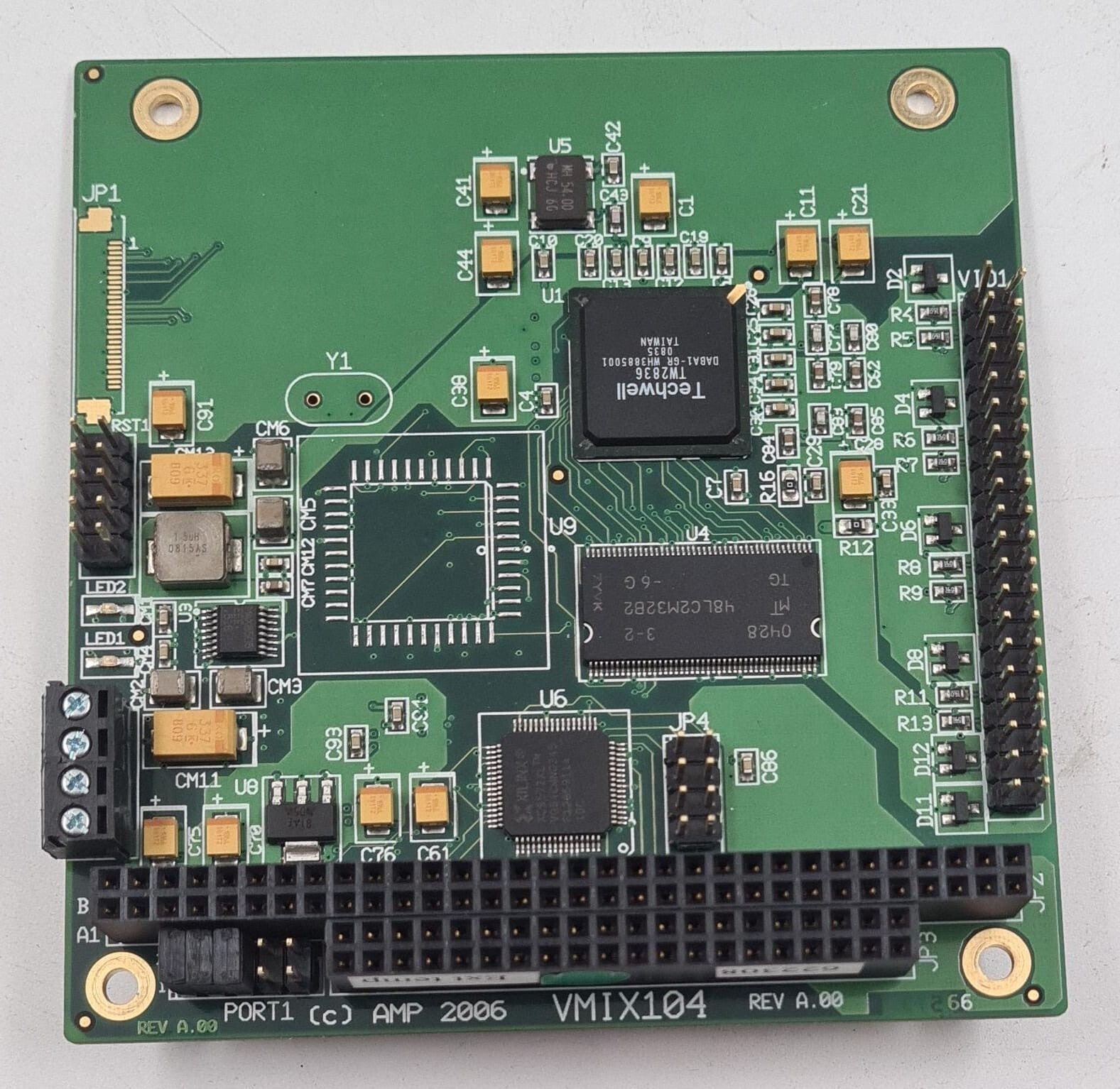 AMP VMIX104 PC/104 Ethernet Communication Board