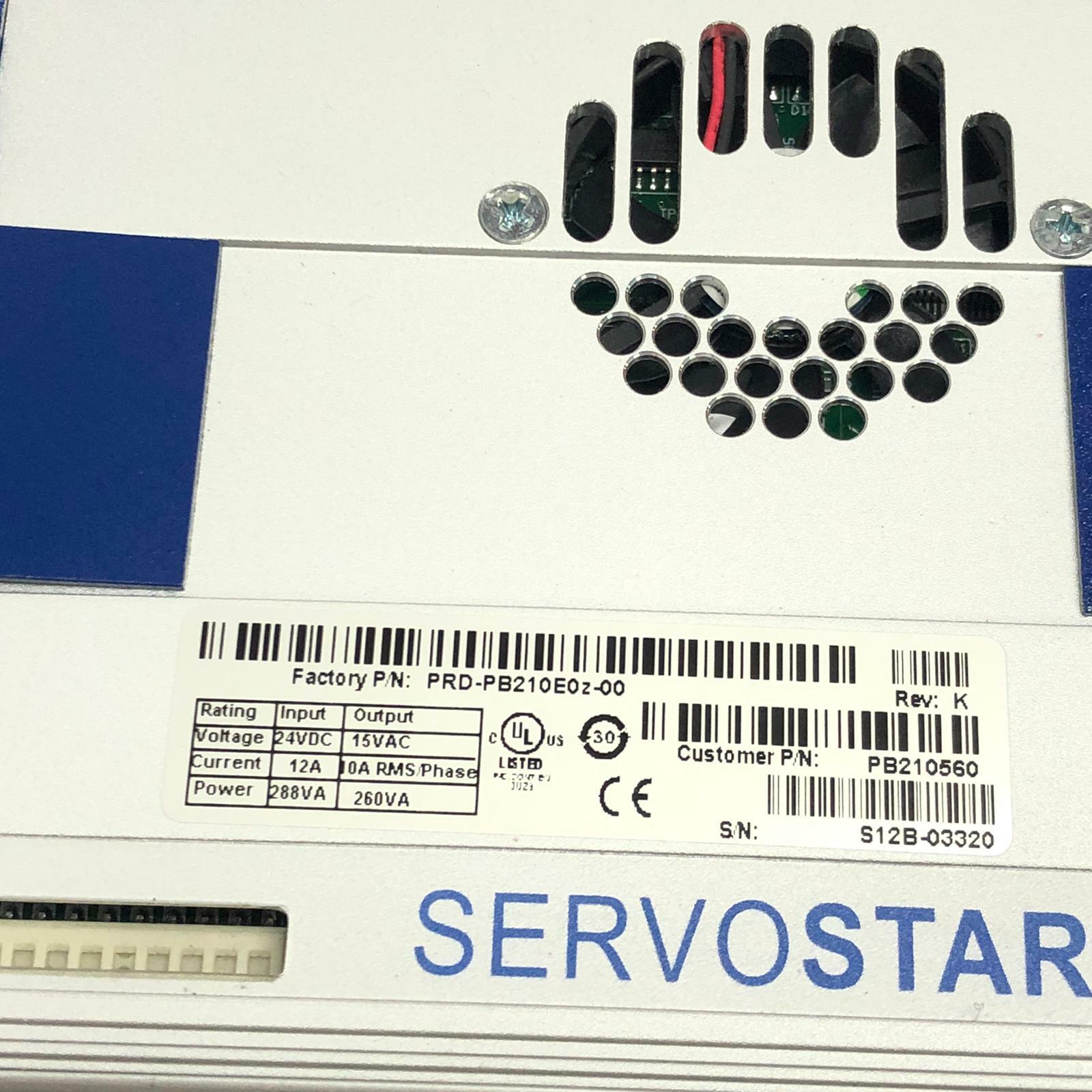 Kollmorgen Servostar Pd PB210560 PRD-PB210E0Z-00 Servo Drive