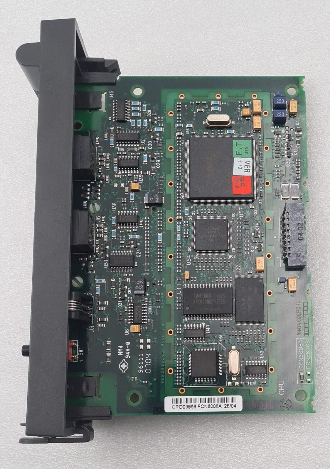 Motorola Radio Monitoring System MOSCAD-L CPU Module FRN5810B FCN6008A ISSUE-A1