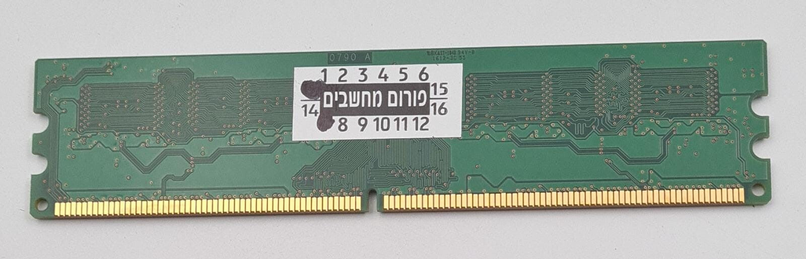 [LOT 27] Crucial 1GB 240-PIN DIMM 128Mx64 DDR2 PC2-5300 Unbuffered CT12864AA667