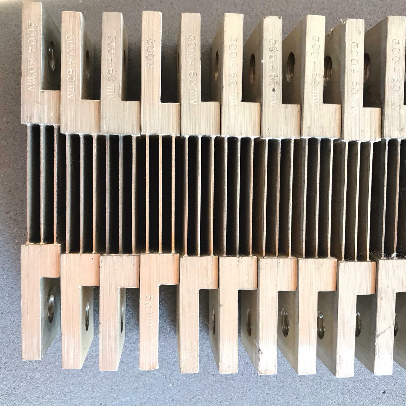 LOT OF 24 SHUNT RESISTOR 1 - 300A 60mV EXCELENTE CALIDAD For Baumuller