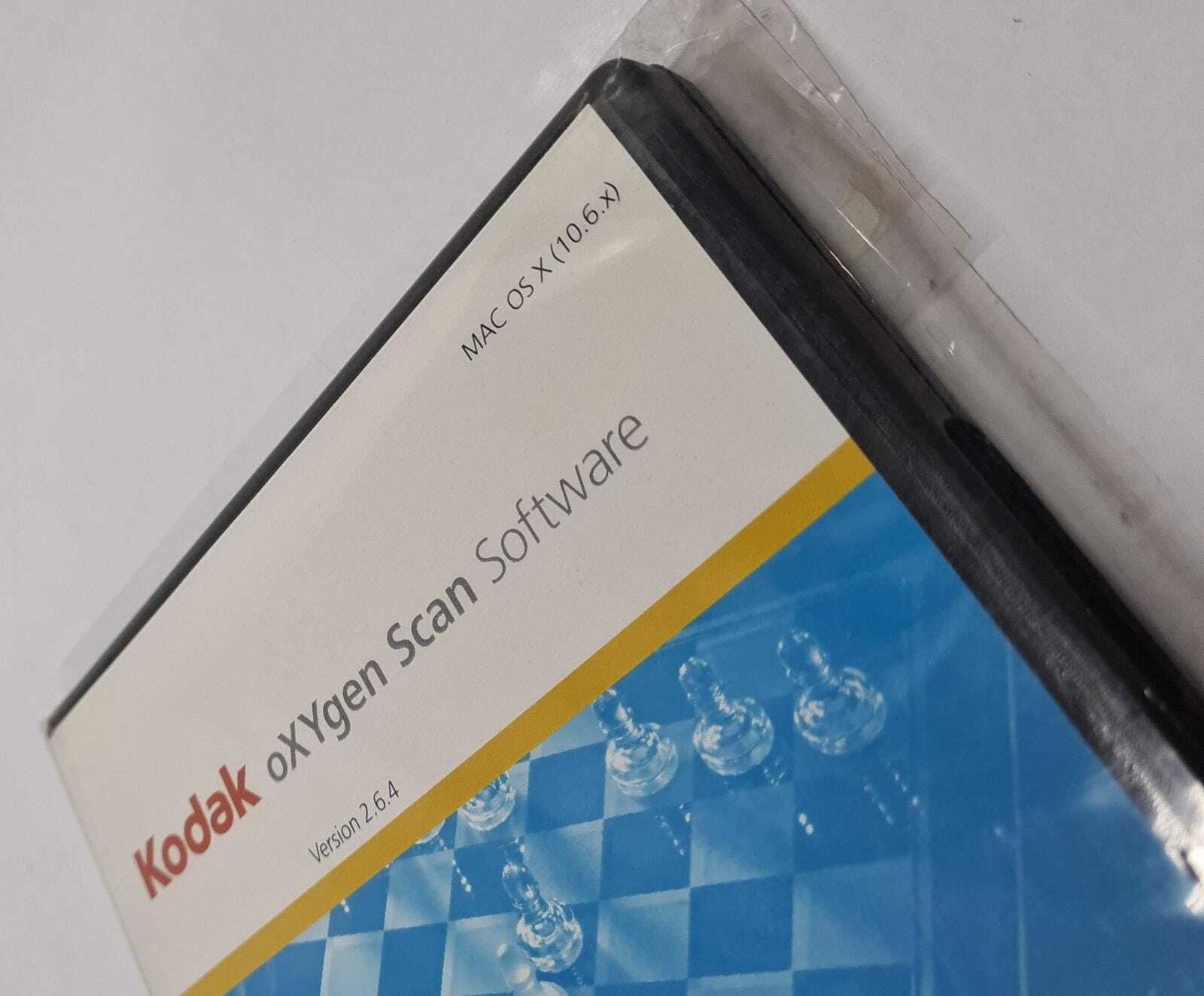 KODAK oXYgen Scan Software For EverSmart Ver. 2.6.4 MAC OS X (10.6.x)