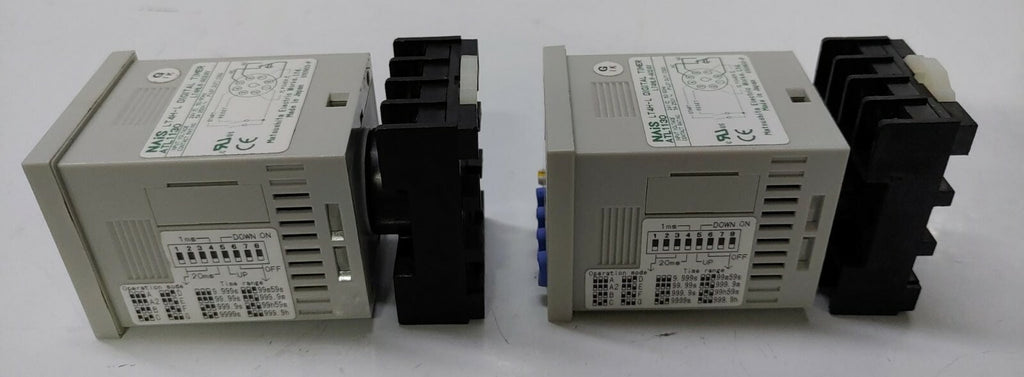 [LOT OF 2] NAIS LT4H-L DIGITAL TIMER ATL1130 LT4HL8-AC24V