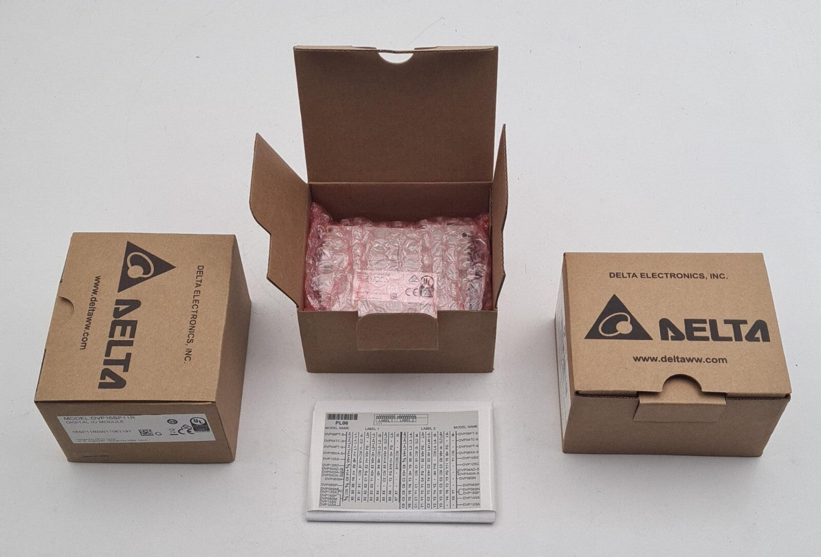 [LOT 3] NEW IN BOX - DELTA DVP16SP11R DVP-SLIM DIGITAL IO MODULE PLC