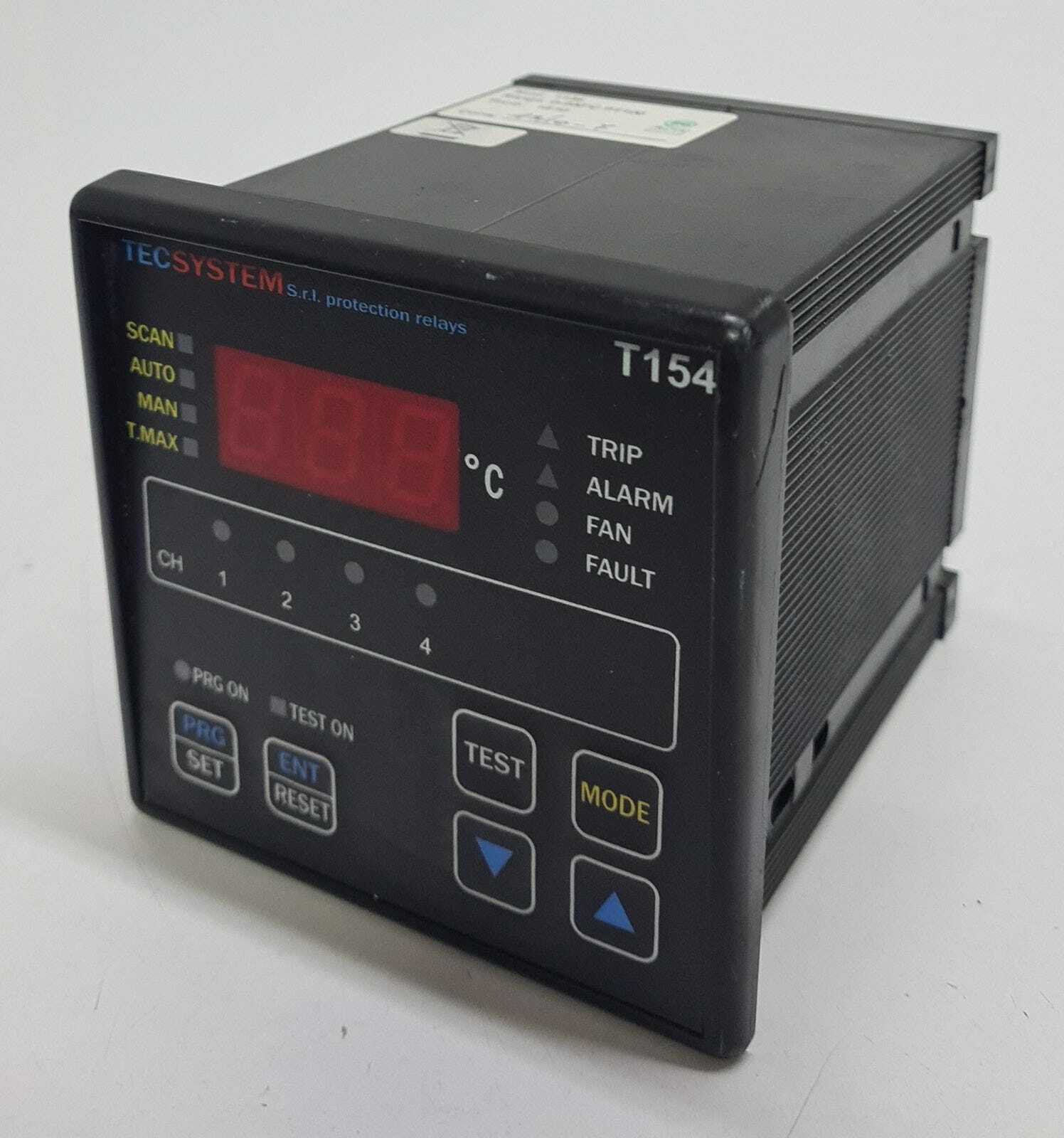 TECSYSTEM T154 S.r.l. Protection Relays Temperature Control Monitor - FOR PARTS