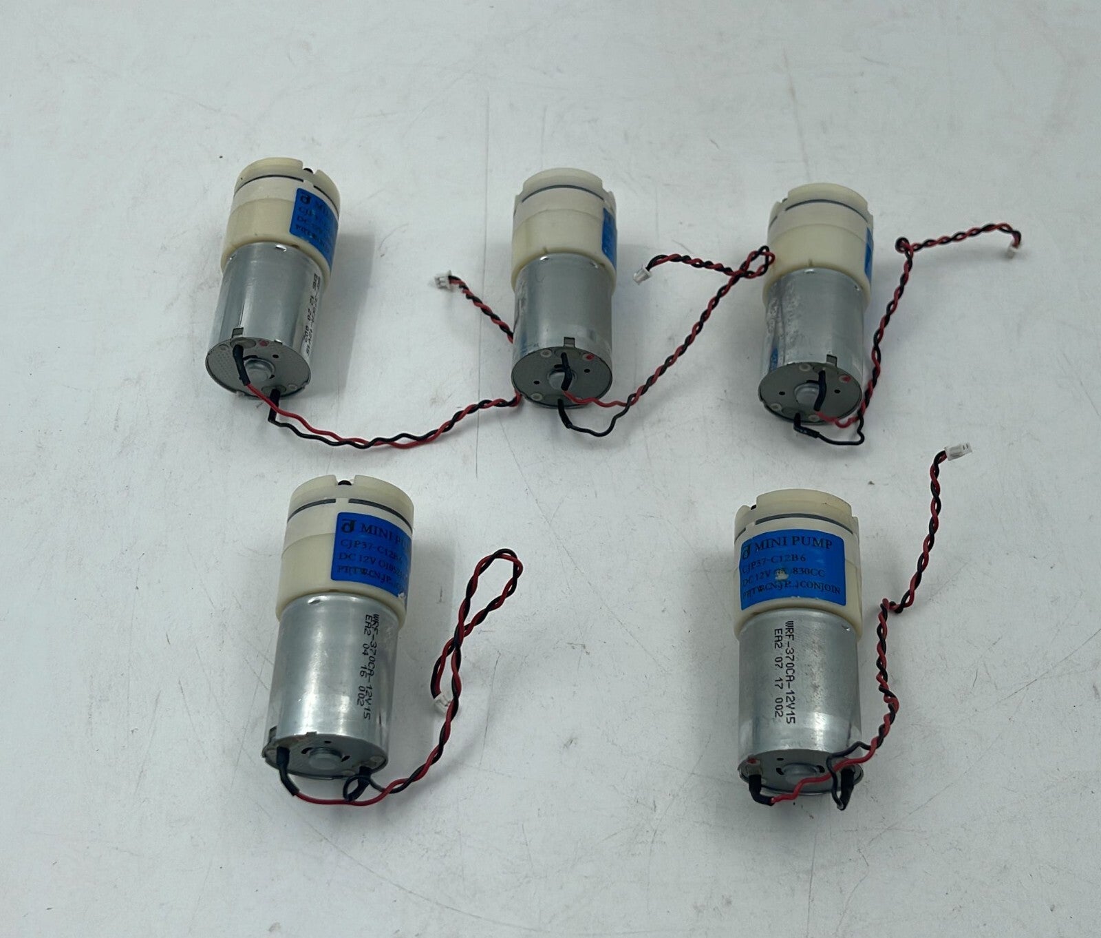 [LOT OF 5] Conjoin Mini Pump CJP37-C12B6 DC12V