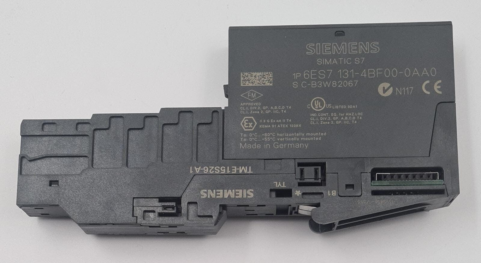SIEMENS 6ES7 193-4CA40-0AA0 Terminal Module B1 TYL TM-E15S26-A1 & 131-4BF00-0AA0