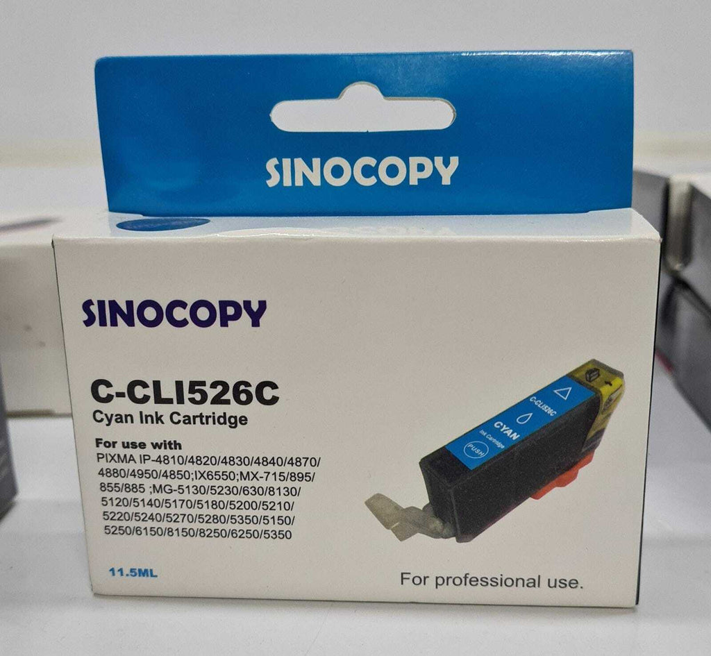 Sinocopy Ink Cartridge for Canon Printer 5x Cyan 5x Magenta 4x Yellow 2x Black