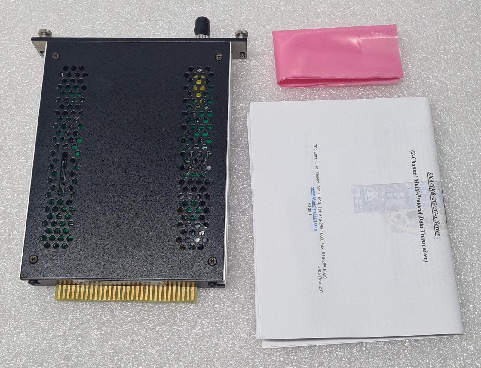 Meridian Technologies SXB-2G/2G-2RC/ST-DB25 Fiber-Optic Transmission