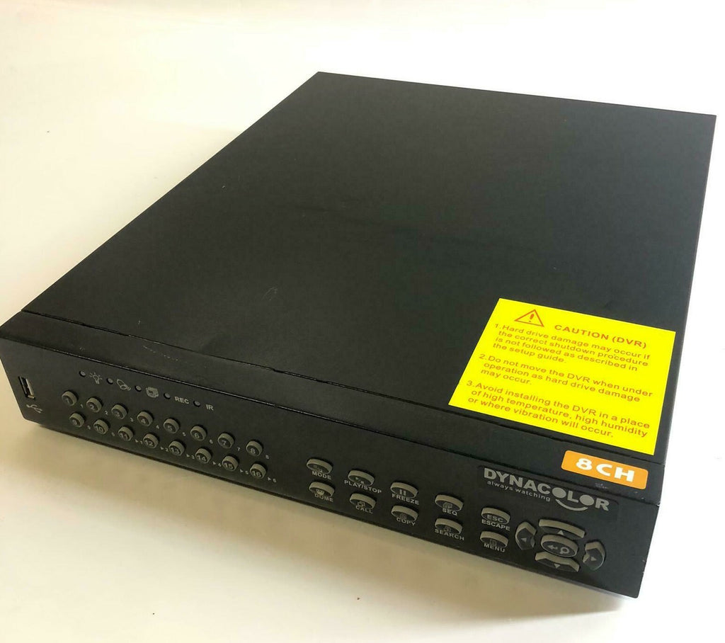 DYNACOLOR L88 II  8Ch DVR 1U VGA Digital Output PAL 902D4088LLA0P0D