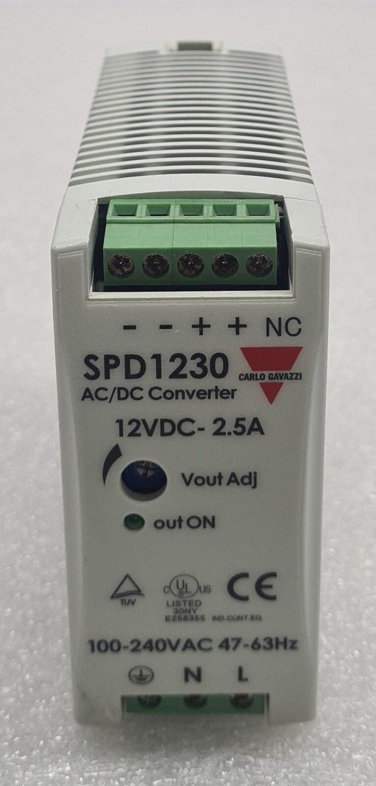 Carlo Gavazzi SPD1230 Switching Power Supply AC/DC Converter SPD12301
