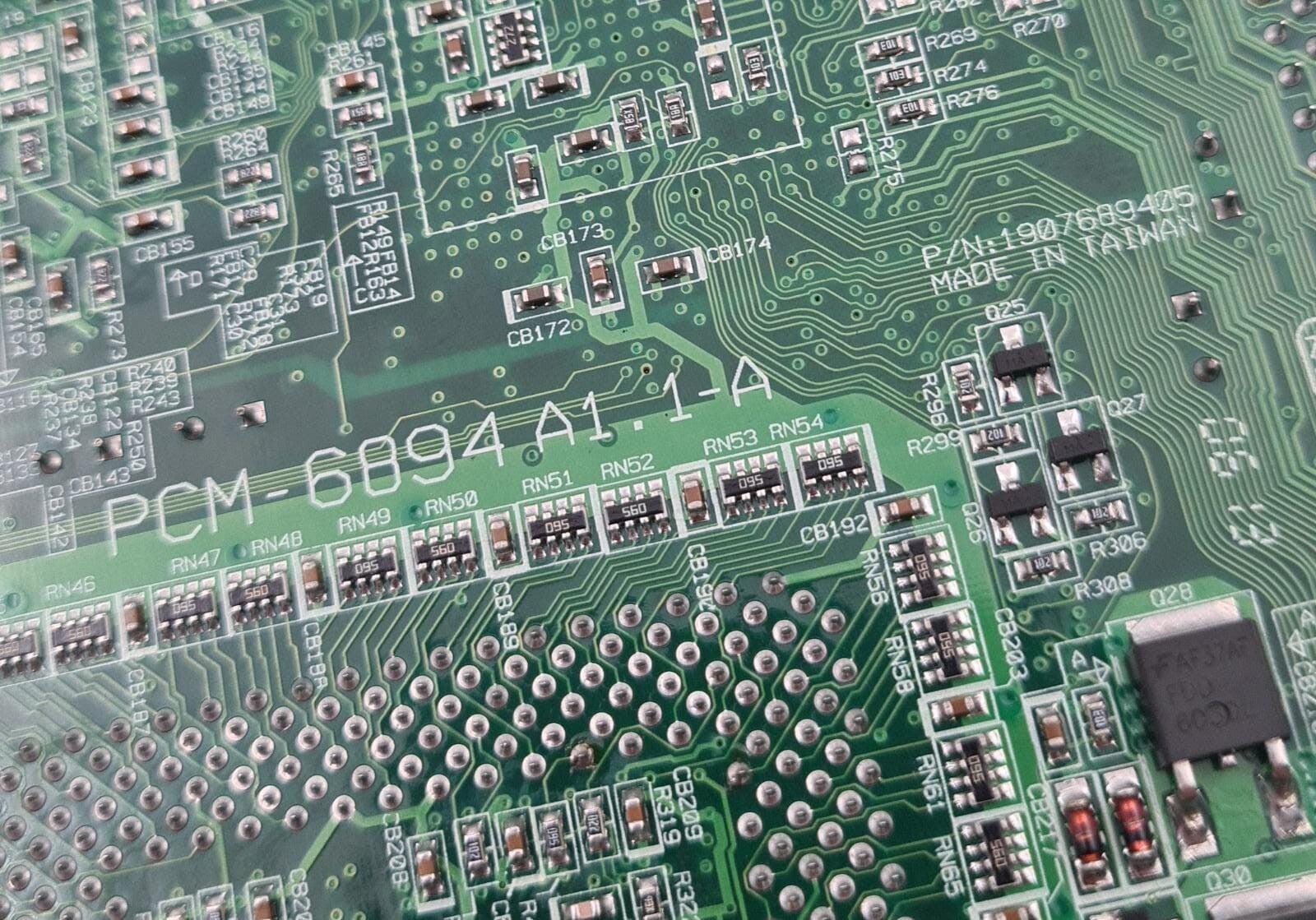 Aaeon PCM-6894 A1.1-A Single Board Computer 1907689405 W/ PC-133 128 MB  #2