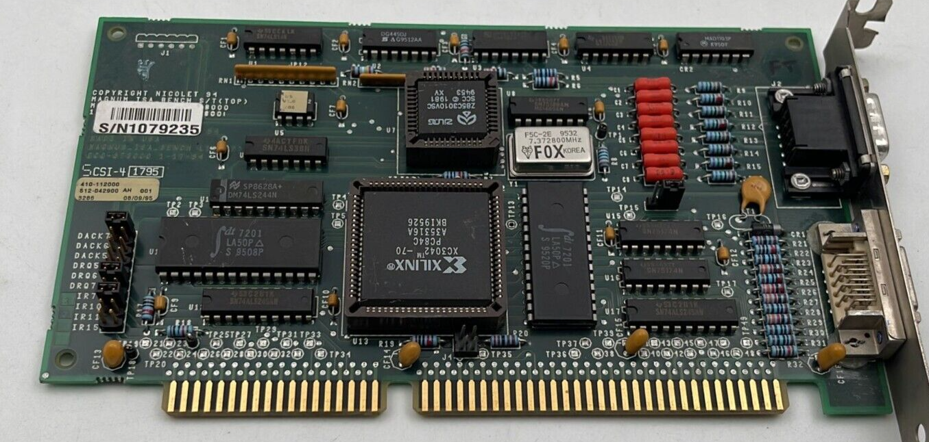 Magnum ISA Bench PCB 000-878000 Board