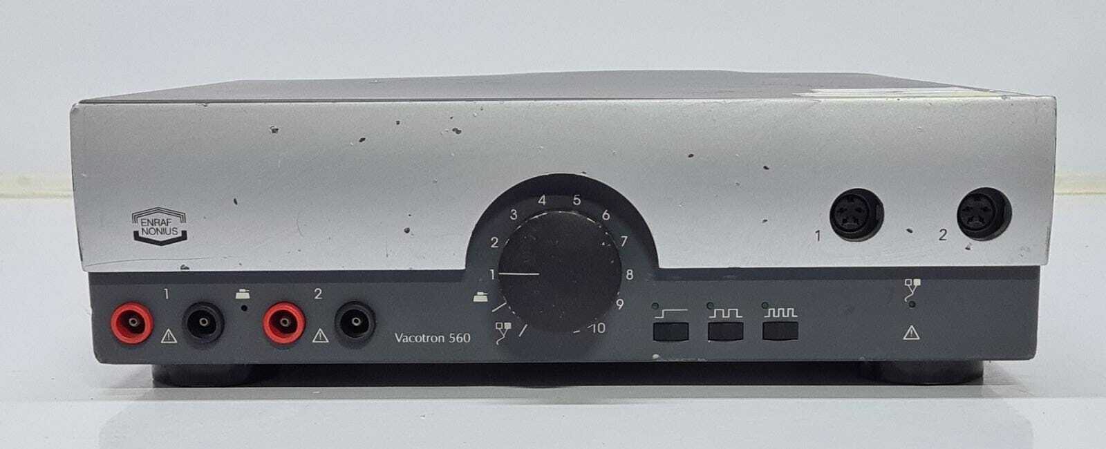 Enraf Nonius Vacotron 560 NR 1490.936 Muscle Simulator Electrotherapy Vacuum