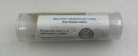 Waters solvent reservoir caps packaging label detail