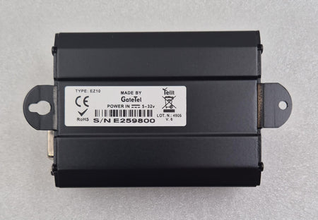 GateTel EZ-10 modem rear label view