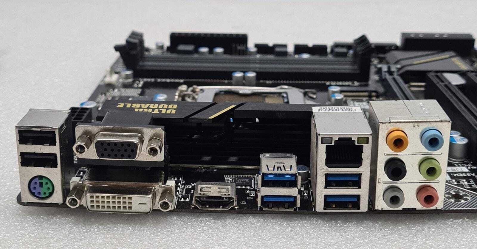 GIGABYTE GA-Z170M-D3H LGA1151 DDR4 Motherboard W/ BOX & I/O Shield - FOR PARTS