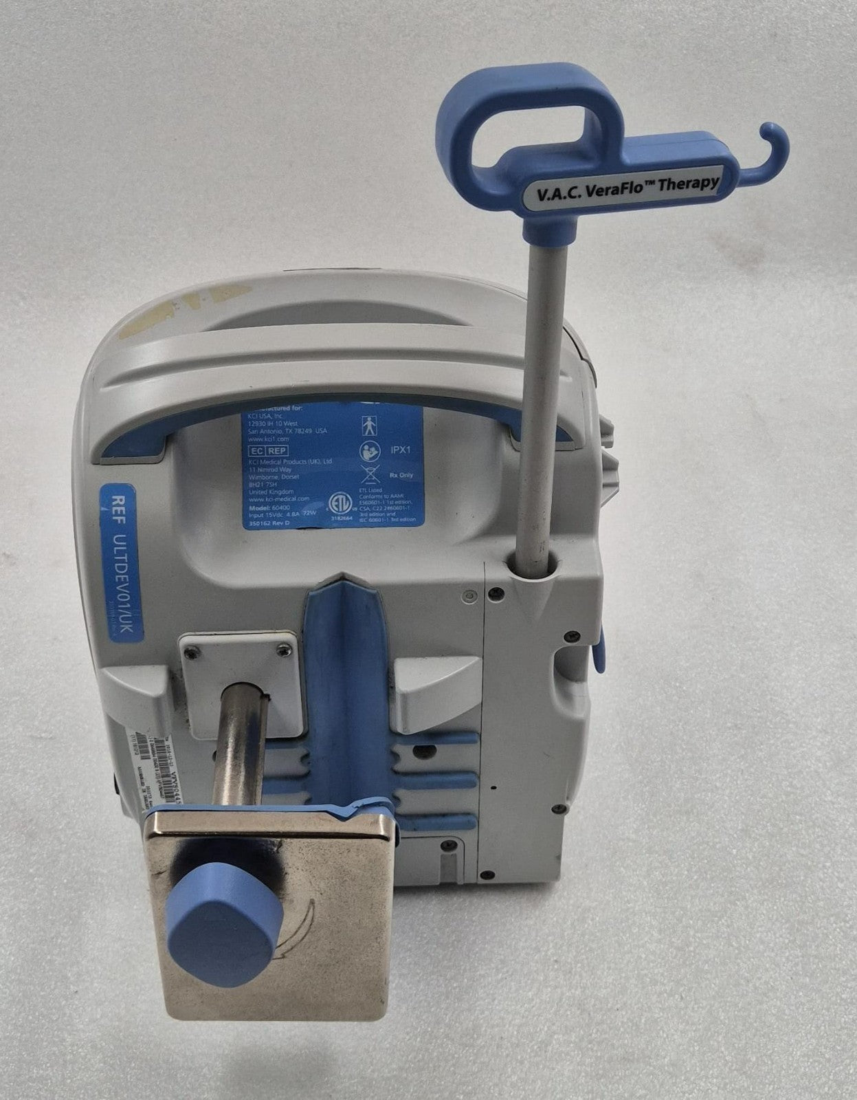 KCI VAC ULTA 60400 Negative Pressure Wound Therapy Unit Vacuum Healing System