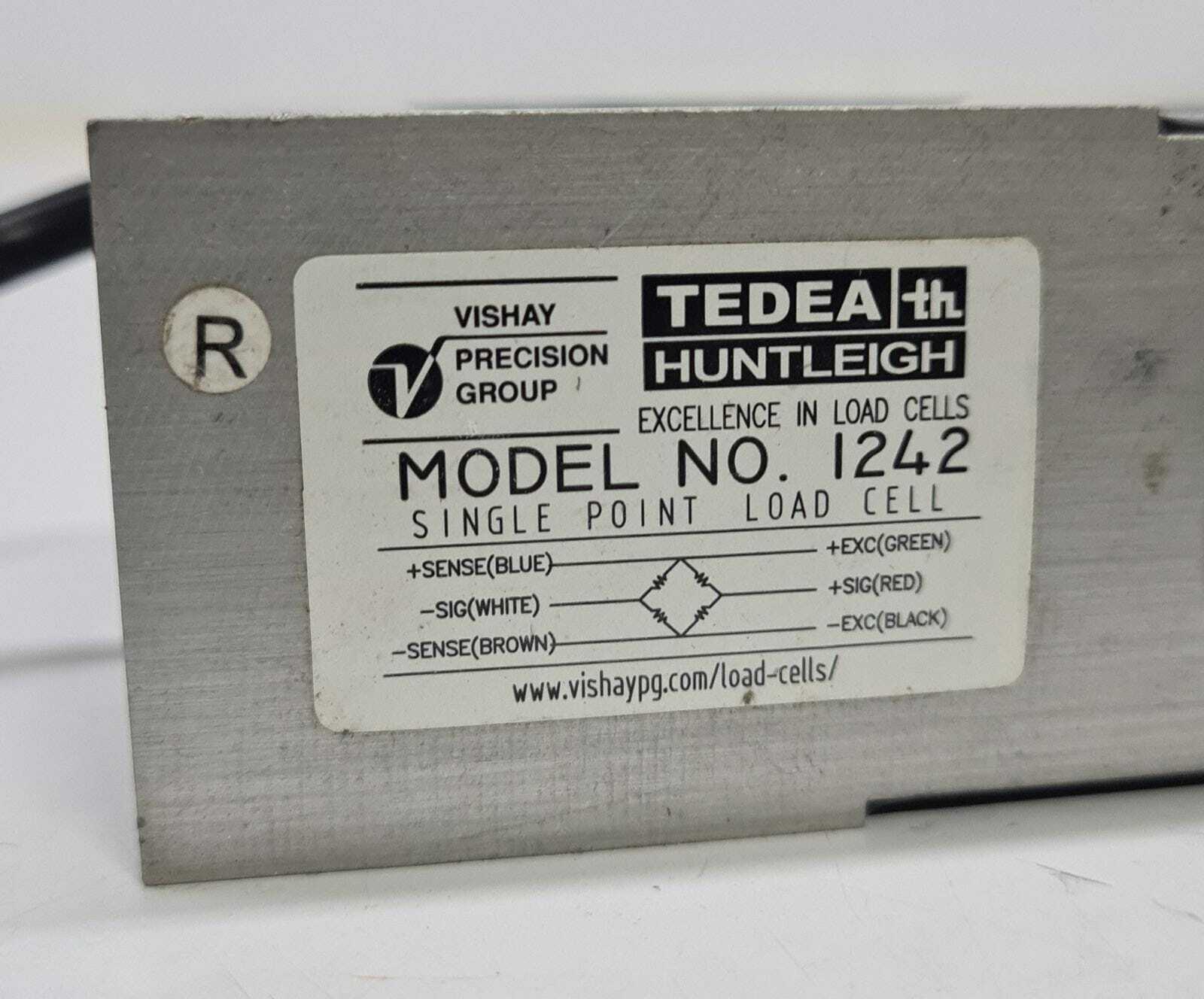 VISHAY TEDEA Huntleigh Model 1242 Single Point Load Cell Emax 250kg