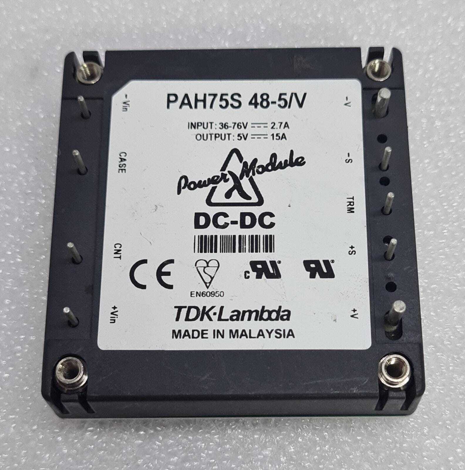 TDK-Lambda PAH75S 48-5/V Power Module DC-DC Converter