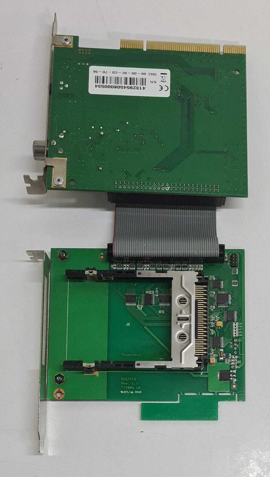 Trex Twin PCI Interface Card Coax port BDGTCIS TT2004.14 & B2C2100 TT2006.86