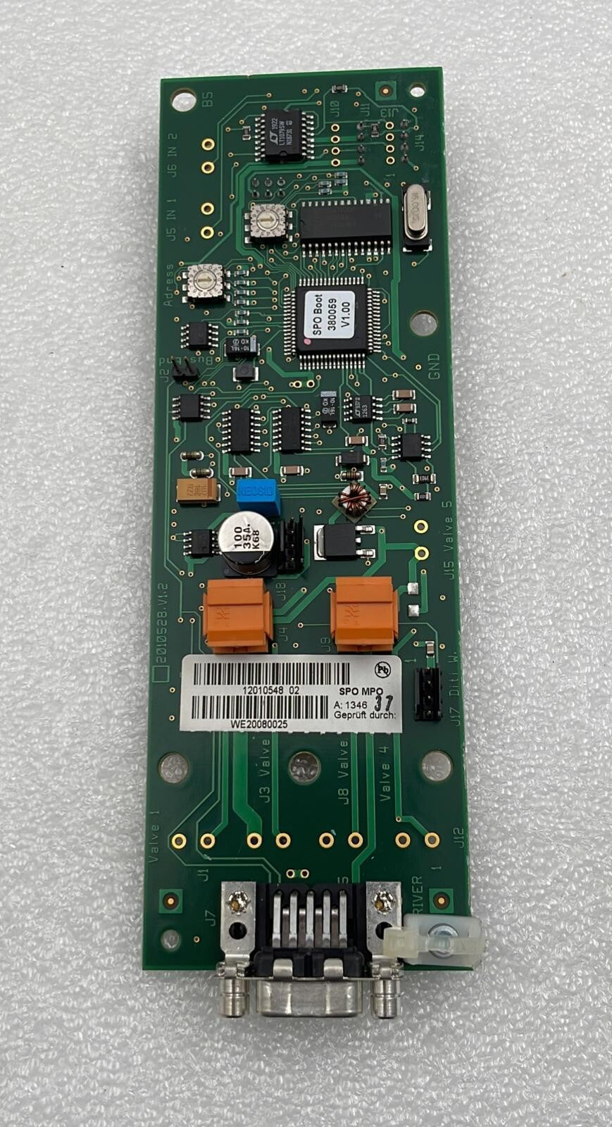 TECAN 12010548 02 SPO MPO Board PCB