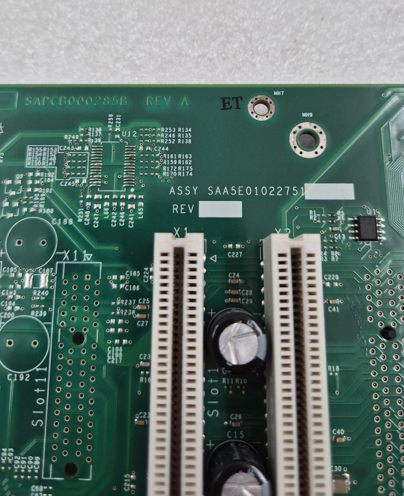 SIEMENS A5E01022753 / SAA5E01022751 Back Plane Board for Axiom Artis Scanner