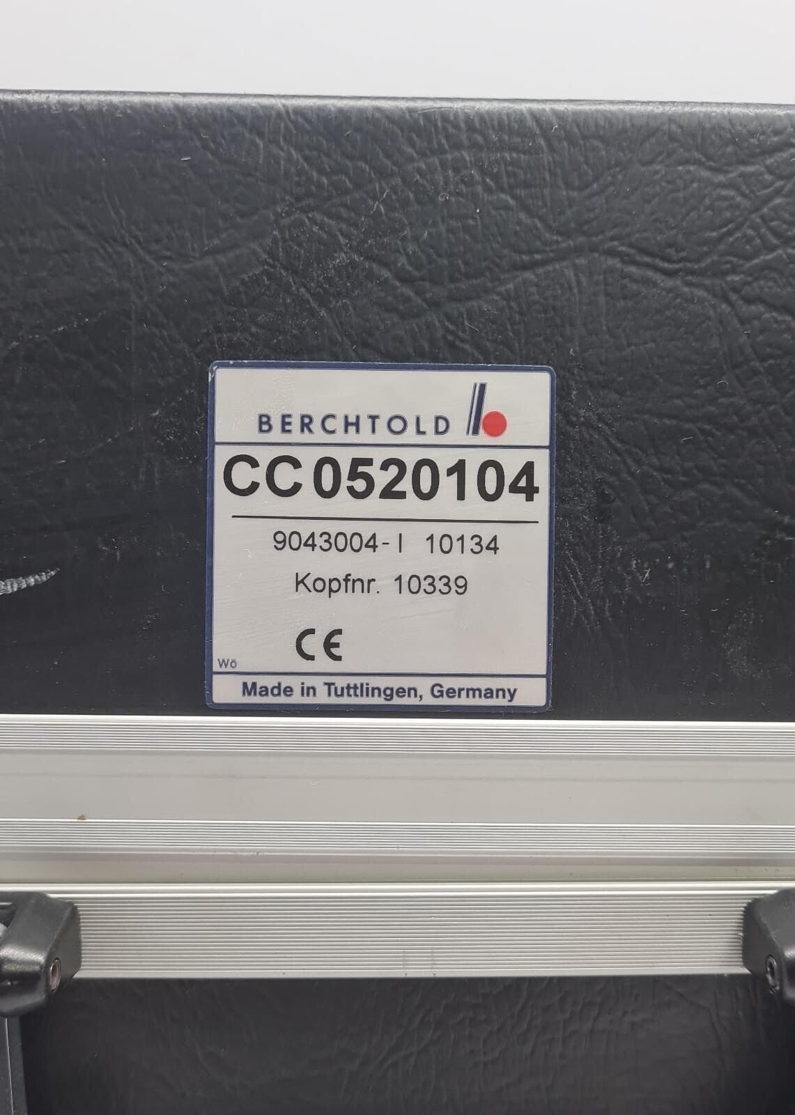BERCHTOLD ChromoVision CCAF II LAMP 1200 & AF II STAF II 1218 Camera System CASE
