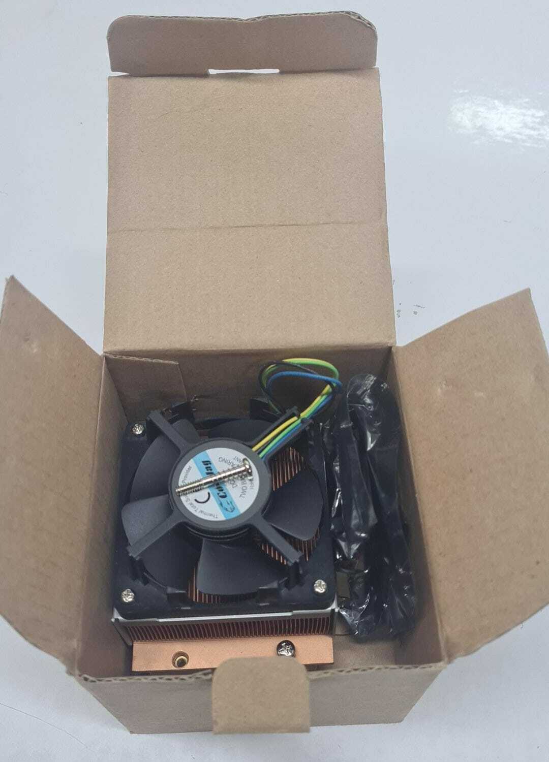 New - Intel Xeon CPU IC Processor 3.2GHz 1M PPGA JZC823A w/ CoolJag Fan Server