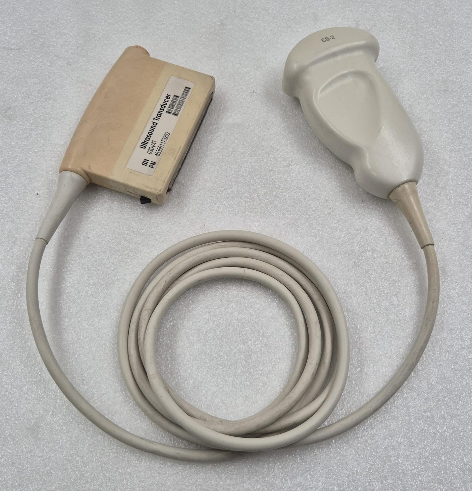 Philips C5-2 Curved Array Ultrasound Transducer Probe 453561173202 *AS-IS*