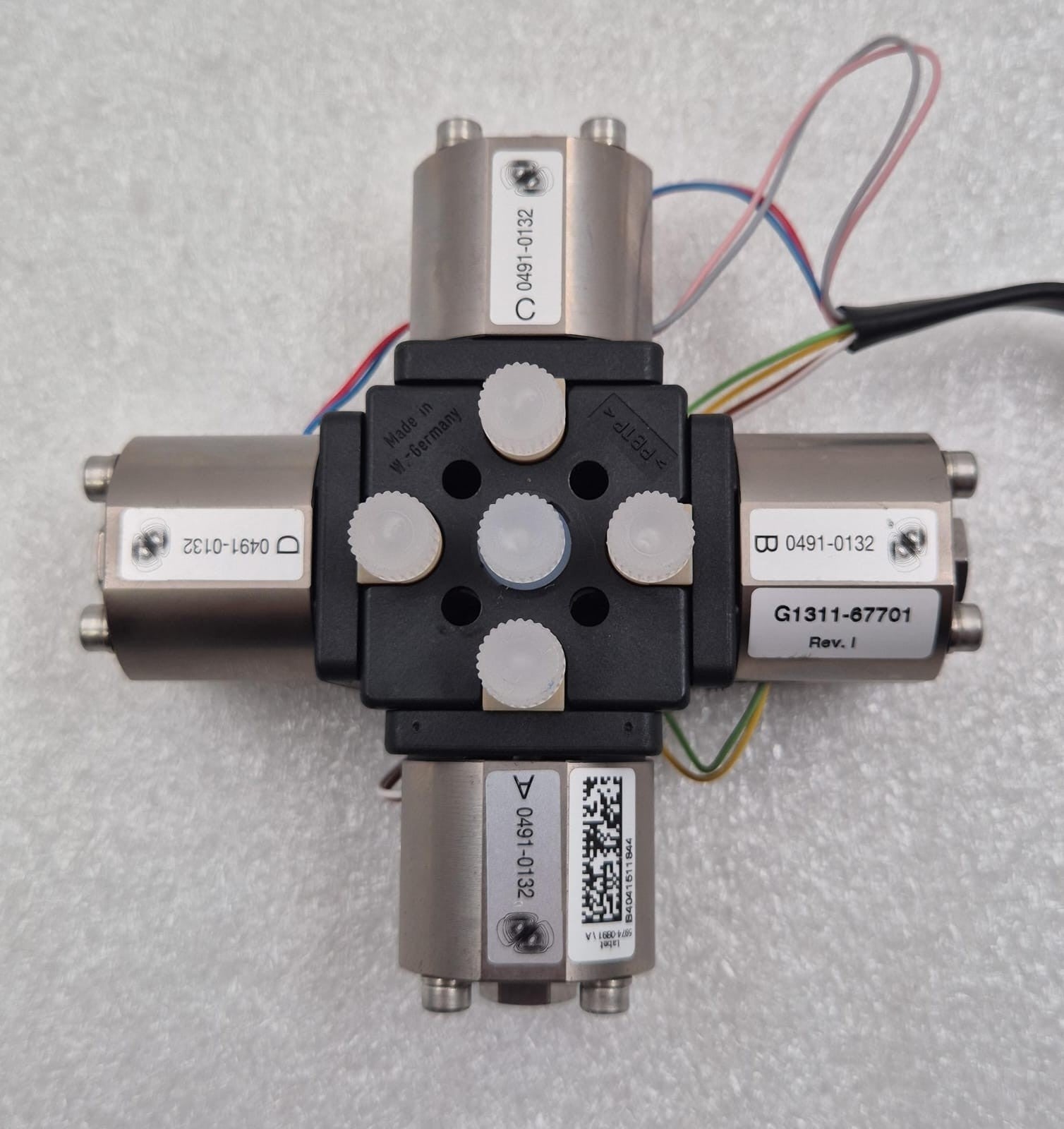 Agilent G1311-67701 Multi-Channel Gradient Valve MCGV Assembly HPLC 0491-0132