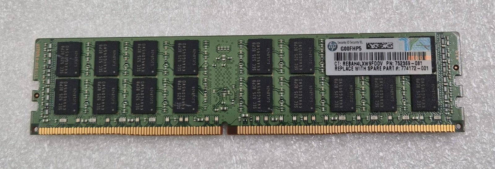 [LOT 8 PCS] Samsung 16GB 2Rx4 PC4-2133P M393A2G40DB0-CPB2Q RAM HP 752369-081