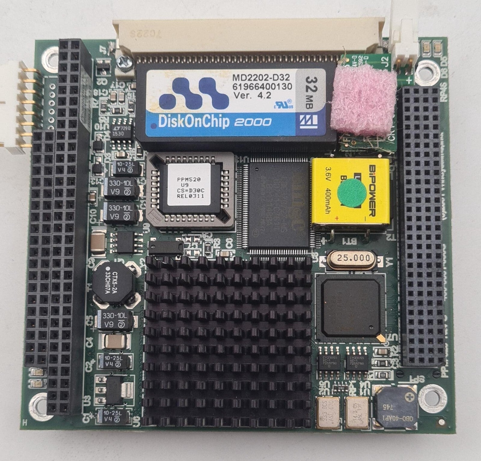 WinSystems PPM520-5776A Motherboard PPM-520 Rev G 400-0301-000G W/ 128MB Memory