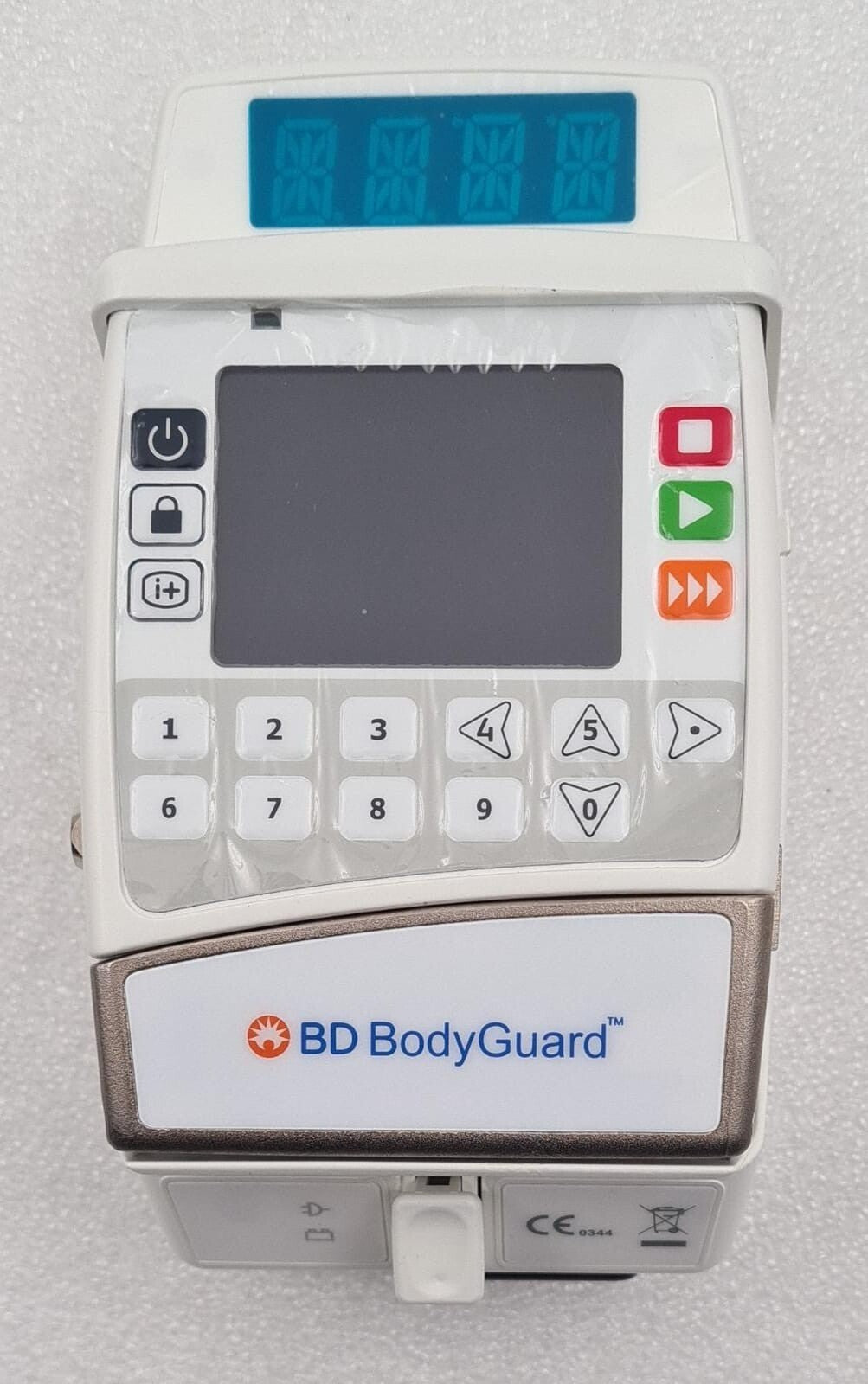 NEW- MedNet CME Caesarea BD BodyGuard 999-603PFM Infusion PUMP & CHARGER KIT