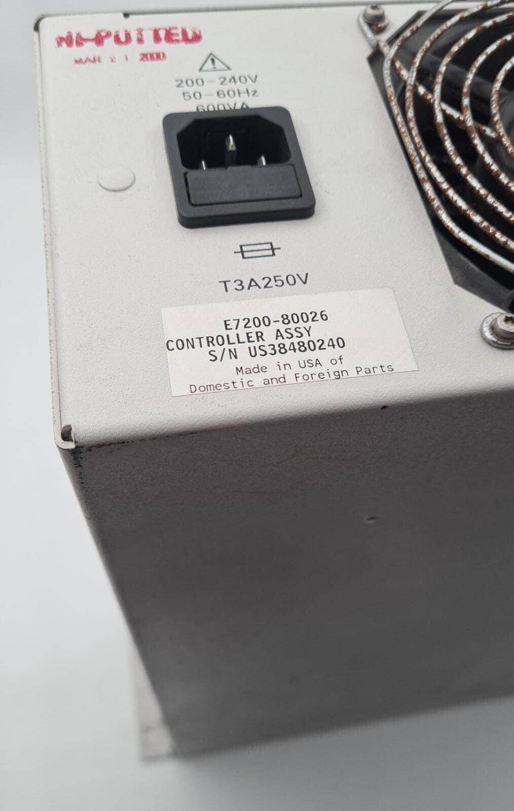 HP Hewlett Packard E7200-80026 X-RAY SCAN CONTROLLER E7200-60070 5DX