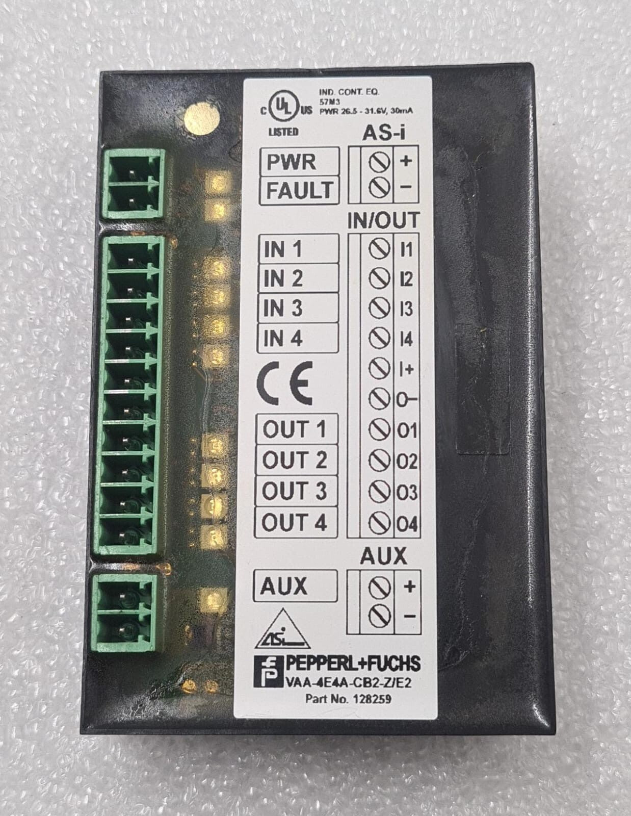 Pepperl Fuchs VAA-4E4A-CB2-Z-E2 128259 AS-Interface module