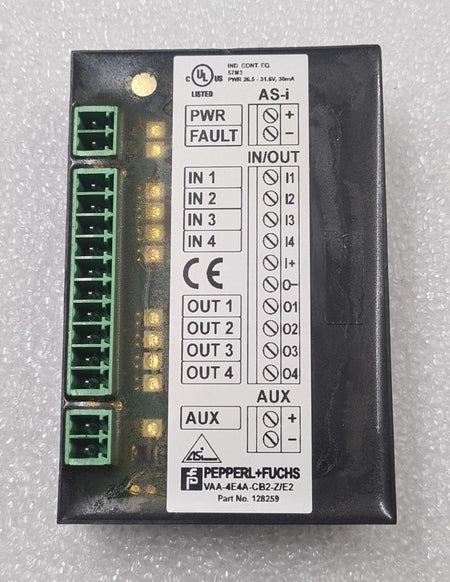 Pepperl Fuchs VAA-4E4A-CB2-Z-E2 128259 AS-Interface module