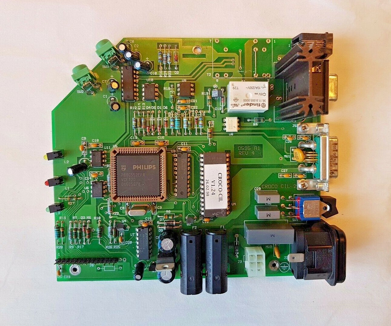 Pvc Circuit board Croco Cil 2 0595 A1 Rev 4 Ds E0527 94V 0