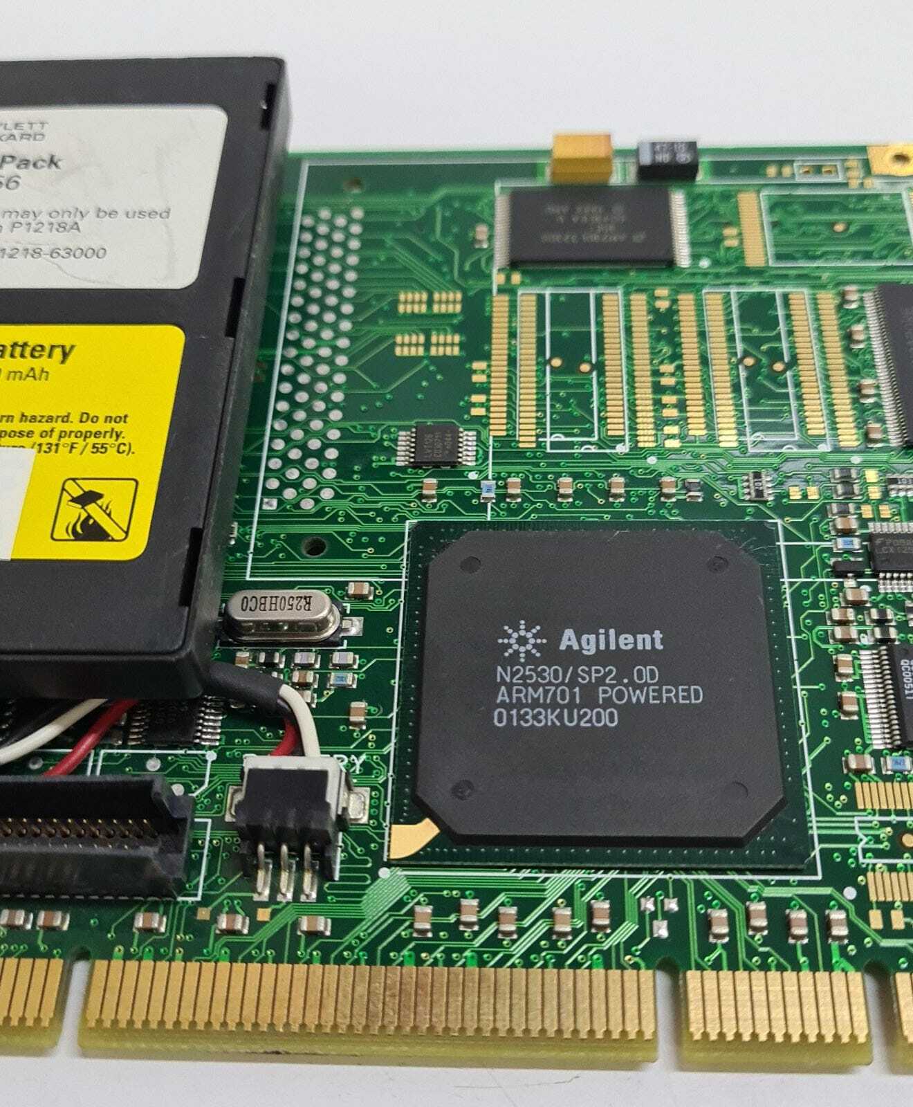 HP Agilent P1218-60002 PCI-X Remote Control Card W/ Battery Pack 5065-2756