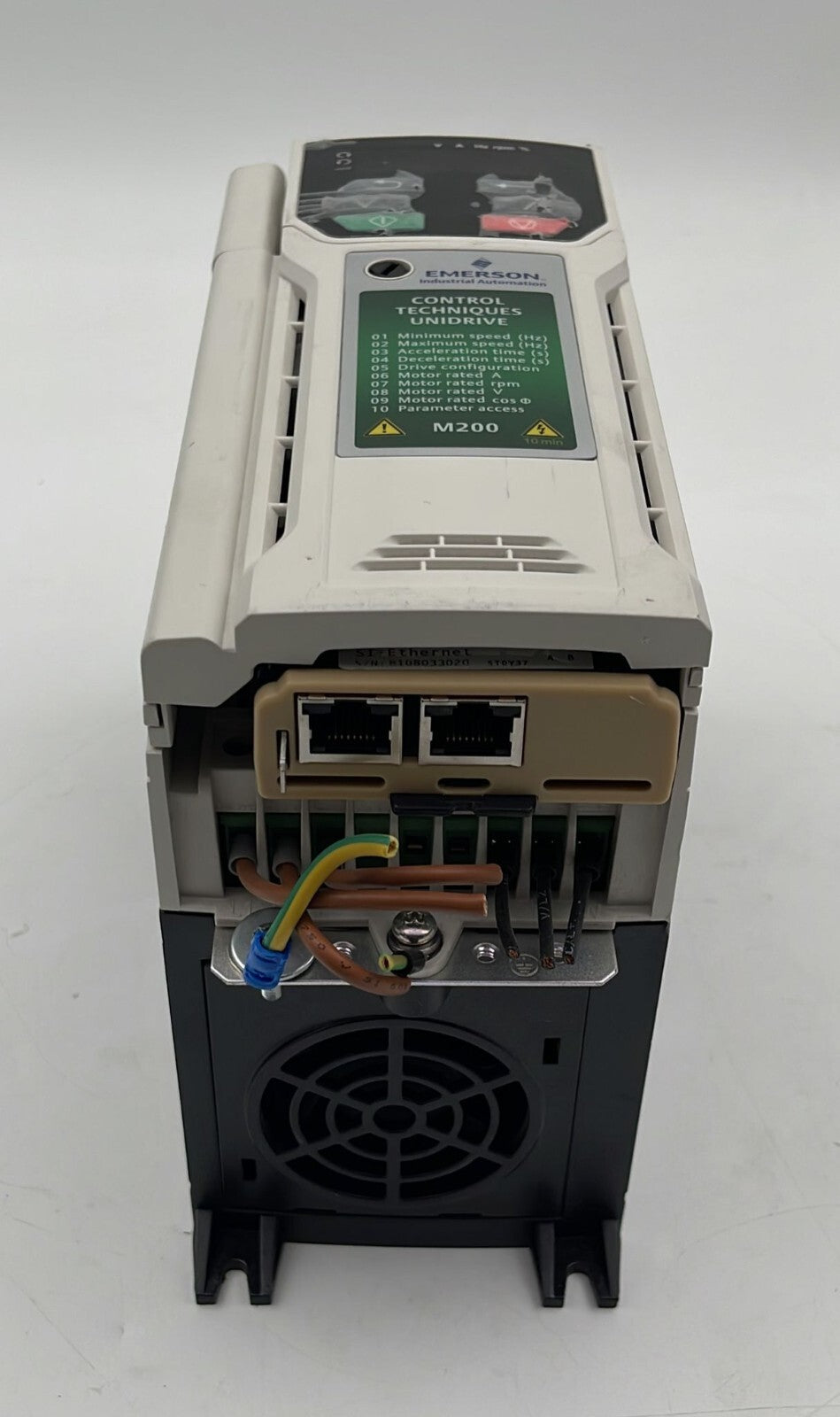 Emerson Control Techniques Unidrive M200-034-00073 A Inverter Drive 3kw 480V