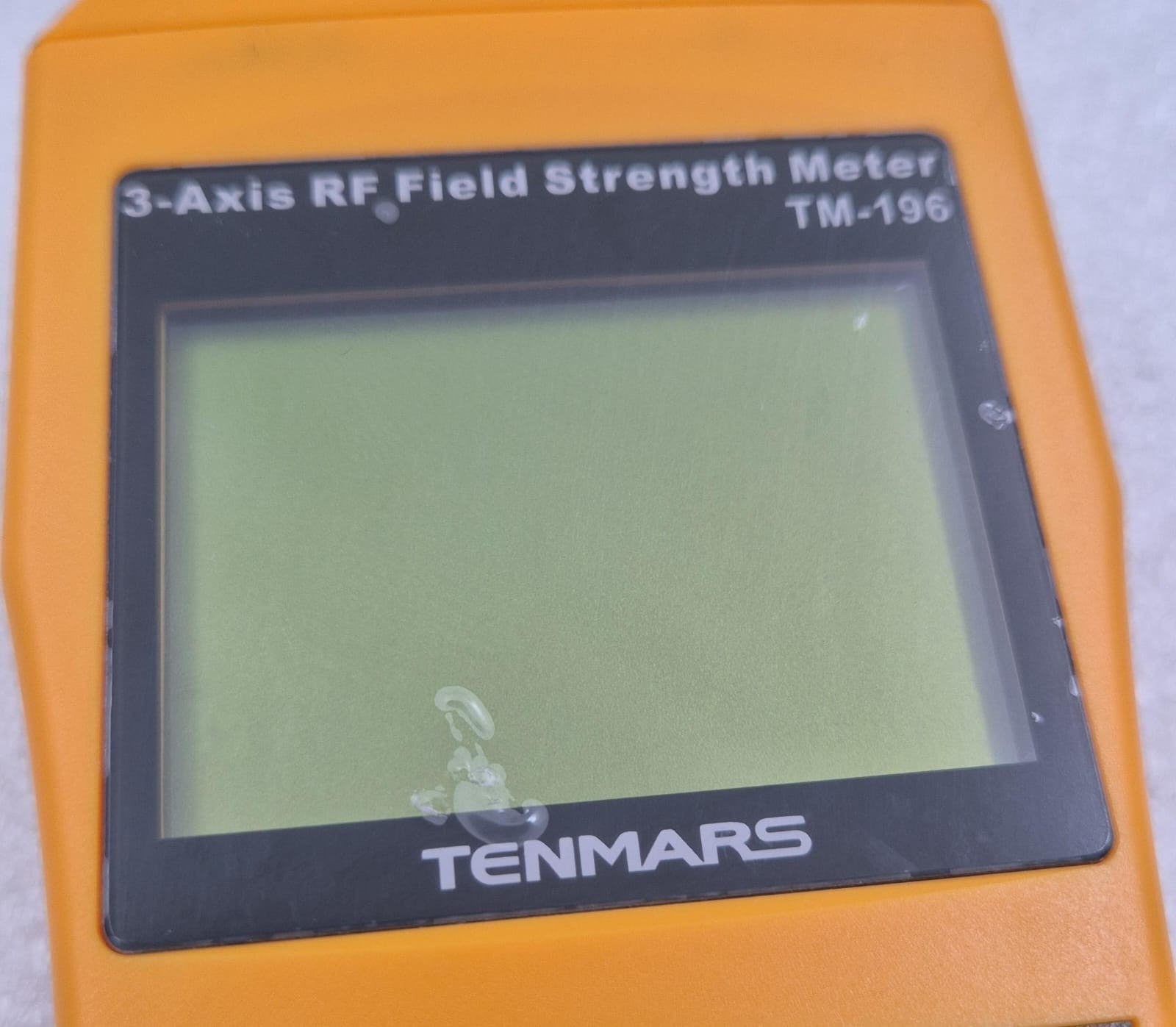 TENMARS TM-196 3-Axis RF Field Strength Meter Electromagnetic Electric Intensity