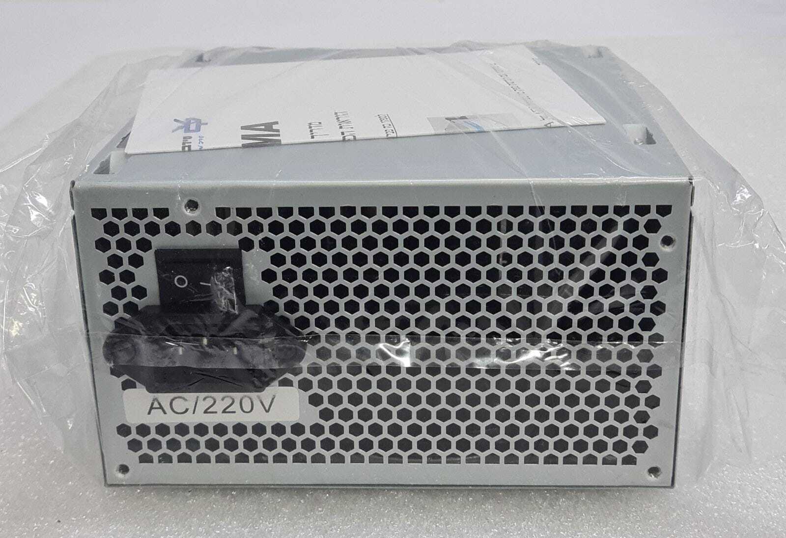NEW - ATX SWITCHING POWER SUPPLY SAMA ATX-500W 12CM FAN