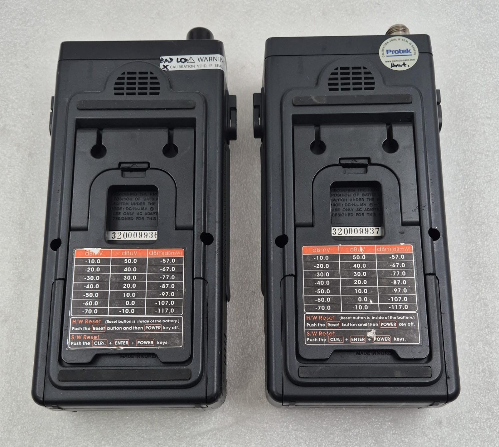 [LOT 2] MIT 3290 RF Field Signal Strength Analyzer 2.9GHz Hand-Held Device AS-IS