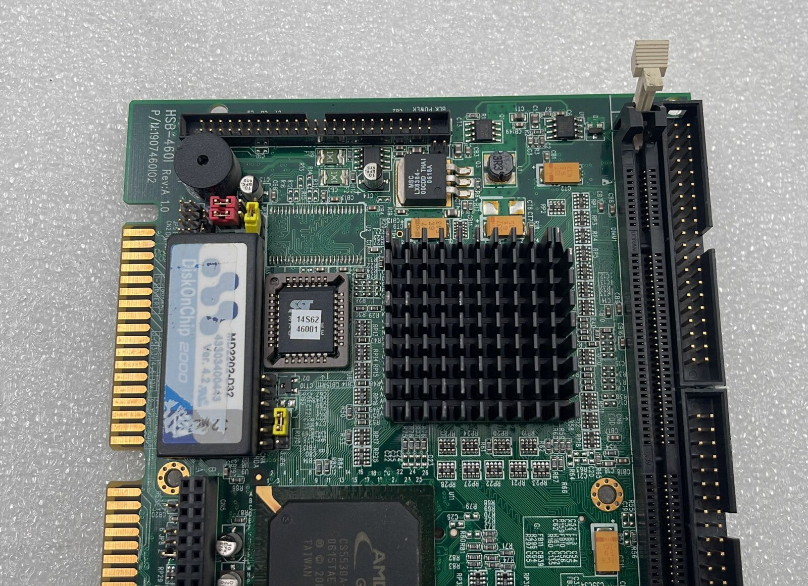HSB-460I REV A1.0 Motherboard 1907460i02 W/ DiskOnChip 2000