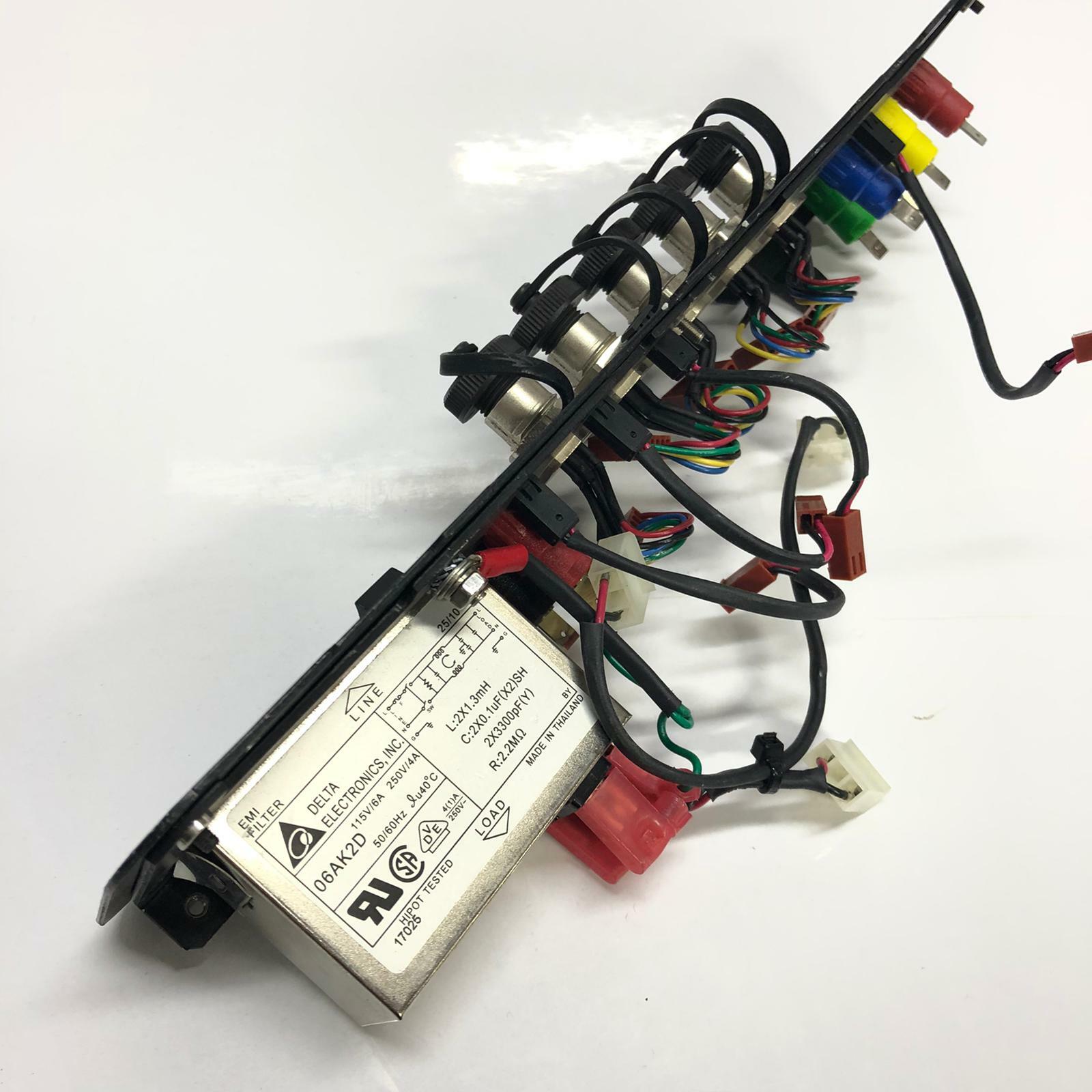 ELSPEC G4500-Portable Power Quality Analyzer Back Connectors Panel