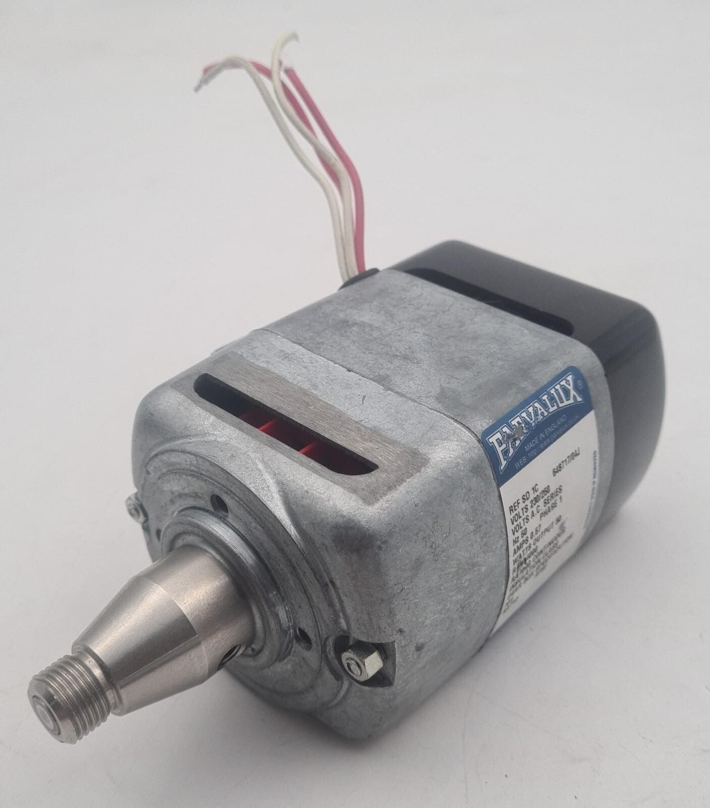 Parvalux REF SD 1C 648717/04J Gear Box 4000RPM 230/250V 50Hz 0.57Amps 50W